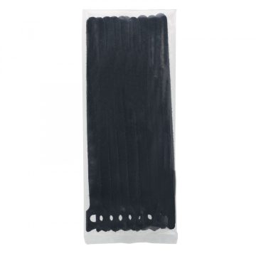   Tépőzáras vezeték kötegelő 12mm széles, 240mm hosszú (10db)