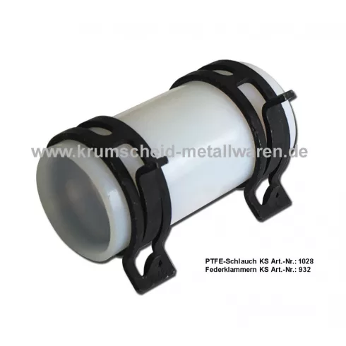 Krumscheid Teflon cső, átm. 28/32mm, 60mm hosszú. Bilincseket nem tartalmaz! 