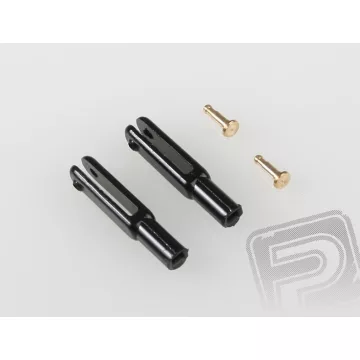 MP Jet Műanyag tolórúd villa, M2-es menethez (2db) 