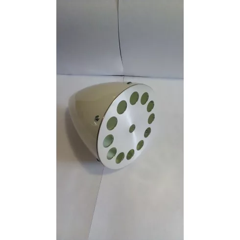 Krill Üvegszálas Fehér Orrkúp 100mm, Alu hátlap