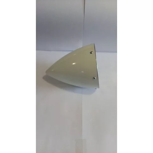 Krill Üvegszálas Fehér Orrkúp 100mm, Alu hátlap