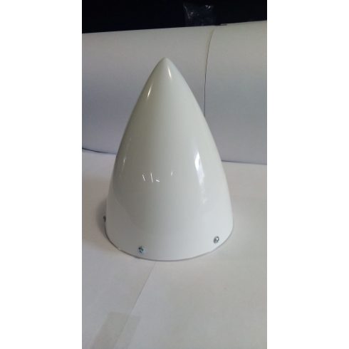 Krill Üvegszálas Fehér Orrkúp 115mm, Alu hátlap