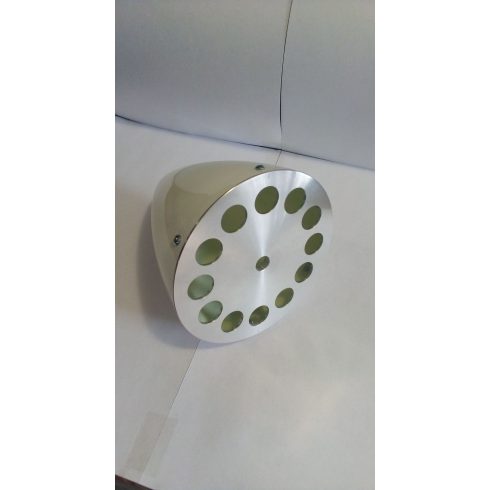 Krill Üvegszálas Fehér Orrkúp 115mm, Alu hátlap