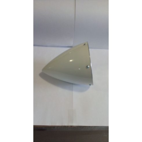 Krill Üvegszálas Fehér Orrkúp 115mm, Alu hátlap