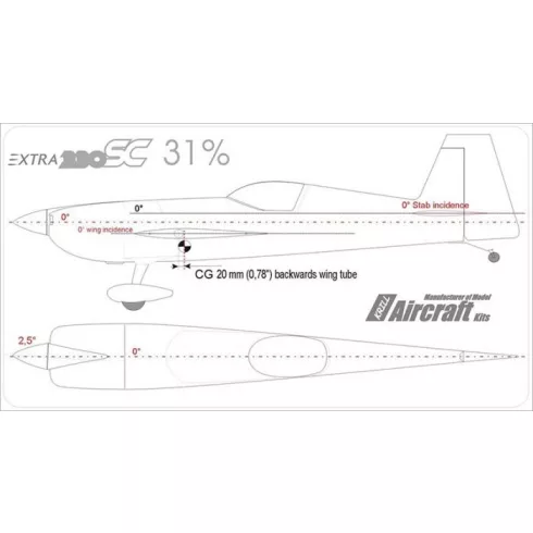 Krill 330SC 31% 2,3m Full Composite ARF Kit Magyarországra szállítással (Rendelhető!)