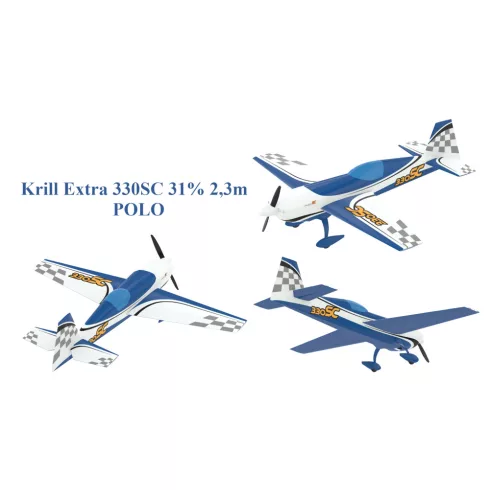 Krill 330SC 31% 2,3m Full Composite ARF Kit Magyarországra szállítással (Rendelhető!)