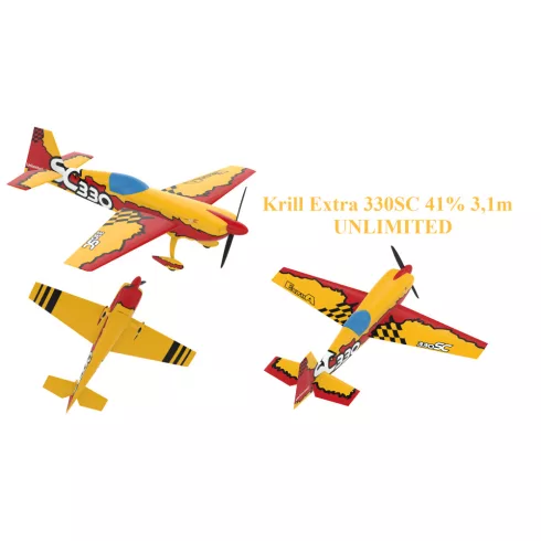 Krill 330SC 41% 3,1m Full Composite ARF Kit. Magyarországra szállítással (Rendelhető!)