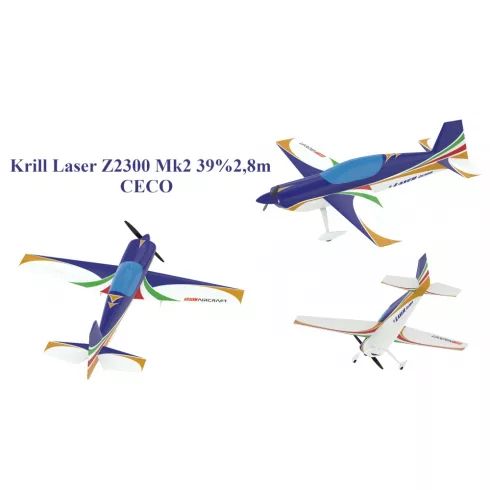 Krill Laser Z-2300 MK2 39% 2,8m Full Composite ARF Kit. Magyarországra szállítással (Rendelhető!)