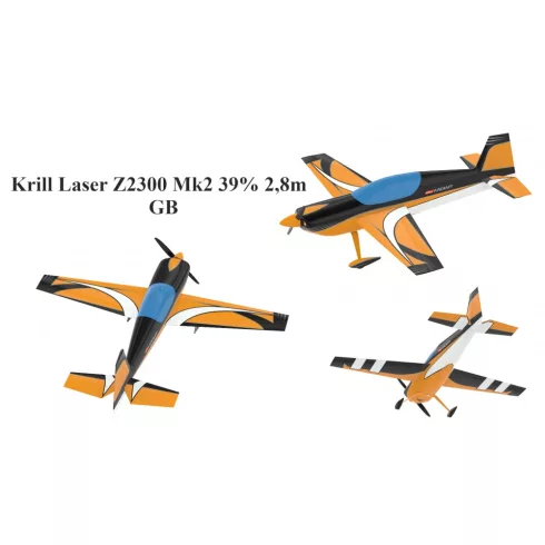 Krill Laser Z-2300 MK2 39% 2,8m Full Composite ARF Kit. Magyarországra szállítással (Rendelhető!)