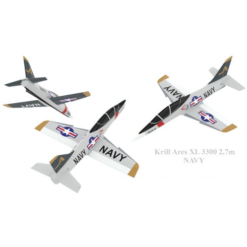 Krill AreS XL 2,7m fesztáv, Full Composite ARF Kit. Magyarországra szállítással (Rendelhető!)