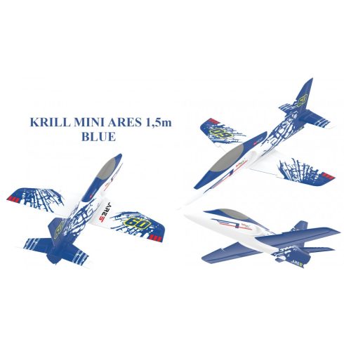 Krill Ares Mini 1,5m fesztáv, Full Composite ARF Kit. Magyarországra szállítással (Rendelhető!)