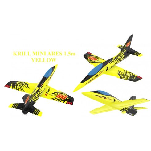 Krill Ares Mini 1,5m fesztáv, Full Composite ARF Kit. Magyarországra szállítással (Rendelhető!)