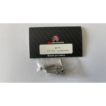   Skywing Kabintető Rögzítőcsap Pin szett, 67-116" (4db)