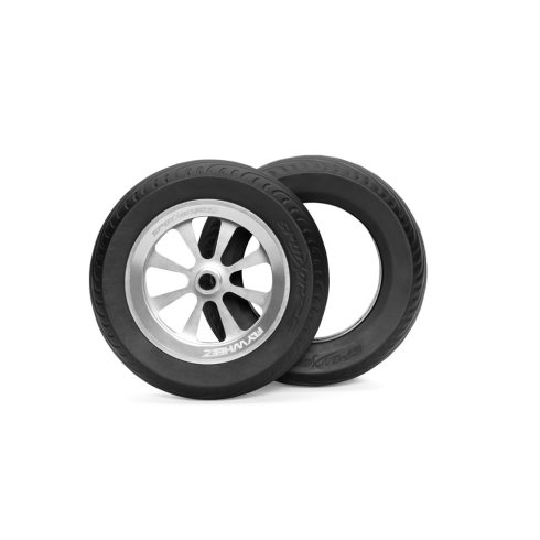 SpotOnRC 101mm (4")-os Alukerék + 1db Pótgumival.(1db)