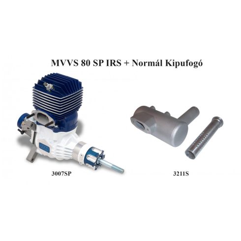 MVVS 80 SP IRS + Normál Kipufogó