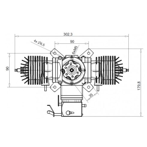 MVVS 116 NP, MVVS által gyártatott porlasztóval + Normál kipufogó