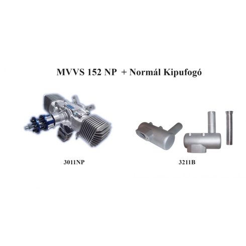 MVVS 152 NP, MVVS által gyártatott porlasztóval + Normál kipufogó