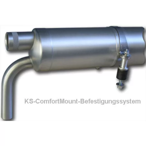 Krumscheid 65cc-ig Hosszú Canister első leömlővel. (pl. DLE61-65, EME60, DA60, GP21, DLE120-130, EME120, DA120, GP123) (Rendelhető)