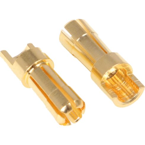 Robbe Aranyozott 5,5mm-es Papa csatlakozó. (1db)