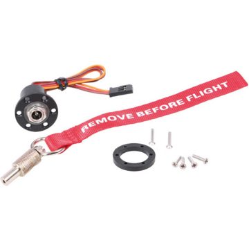   Dualsky FSS-3, Fedélzeti elektronika kapcsoló, beépített zöld visszajelző leddel.