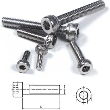 Robbe M2x6mm, Rozsdamentes acél, Imbusz csavar. (30db)