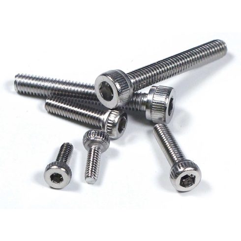 Robbe M2,5x8mm, Rozsdamentes acél, Imbusz csavar. (30db)