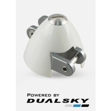   Dualsky Z-Vitorlázó Orrkúp, Atm.: 30mm/3mm-es tengelyhez, Fehér.