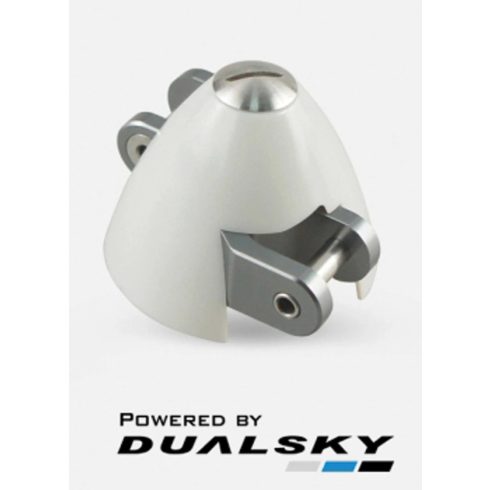 Dualsky Z-Vitorlázó Orrkúp, Atm.: 30mm/3mm-es tengelyhez, Fehér.