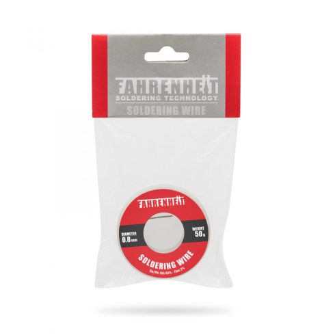 Fahrenheit Forrasztó Ón (0,8mm-50g)