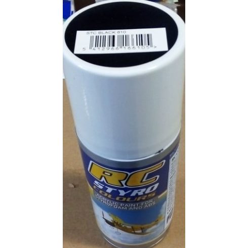  Ghiant Rc Styro 610 Fekete 150ml-es Spray