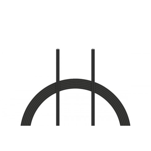 Pelikan szilikon kábel/méter, AWG28 (0,75mm2) Fekete