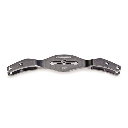 Graupner Alu kétoldalú szervókar 106mm, 25T (Futaba)