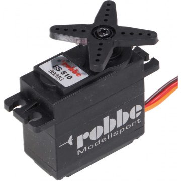   Robbe  FS 510 BB MG  Digitális Szervó Fém fogaskerék (0,13sec,9,35kg/6V)