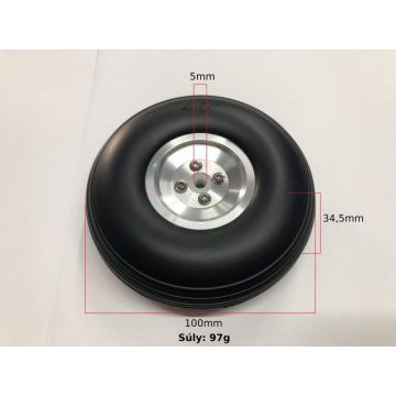 MBL Profi Aluagyas Gumikerék 100mm(1db)