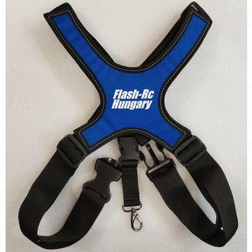   Revoc 1 pontos Távirányító tartó Heveder, Fehér Flash-Rc Hungary feliratttal.