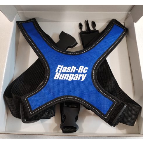 Revoc 2 pontos Távirányító tartó Heveder, Fehér Flash-Rc Hungary felirattal.