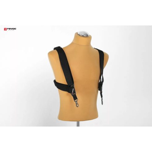 Revoc 2 pontos Távirányító tartó Heveder, Fehér Flash-Rc Hungary felirattal.