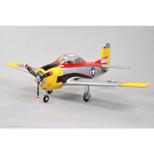 Arrows Rc T-28 Trojan, 1100mm, PNP Szett, Elekrtomos behúzható futóművel.