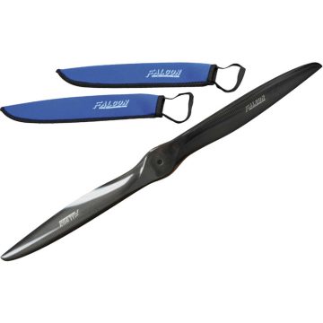   Falcon 25x8W Carbon Propeller (gas) Tollvédővel.( Tesztelésre lett felfúrva! )