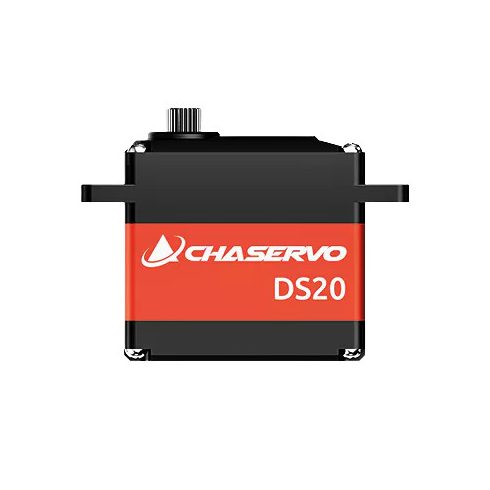 Chaservo DS20 Standard HV Szervó, Futaba 25T (22,1kg/0,08 sec/8,4 V)