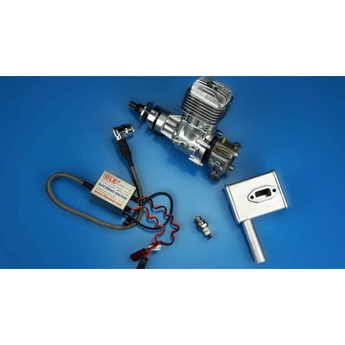 DLE20 Motor Gyújtással, Normál kipufogóval (Rendelhető)