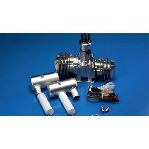 DLE170 Motor Gyújtással, Normál kipufogóval.