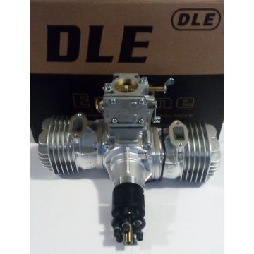 DLE 130 Motor Gyújtással, Normál kipufogóval.