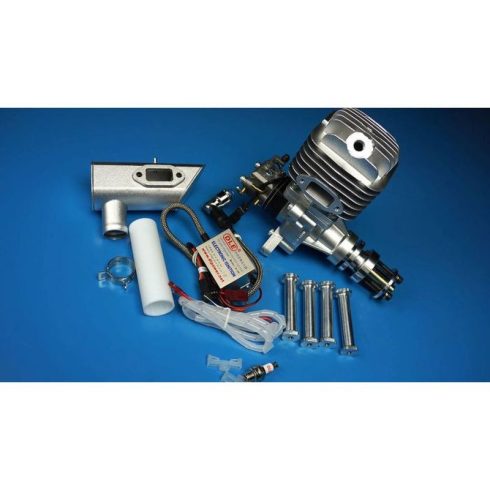DLE55 Motor Gyújtással, Normál kipufogóval