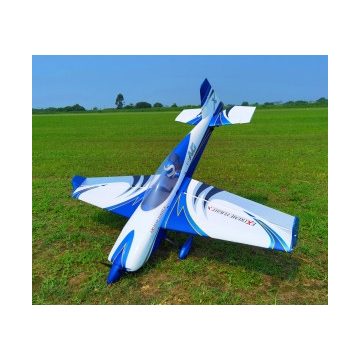 Extreme Flight Extra NG 91", Kék/Ezüst/Felete ARF KIT