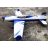 Extreme Flight Extra NG 91", Kék/Ezüst/Felete ARF KIT