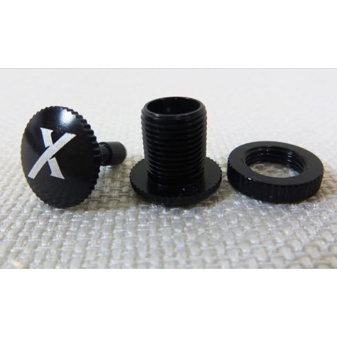 FD-Black, fekete Extreme Flight Tankolószelep (X logo)