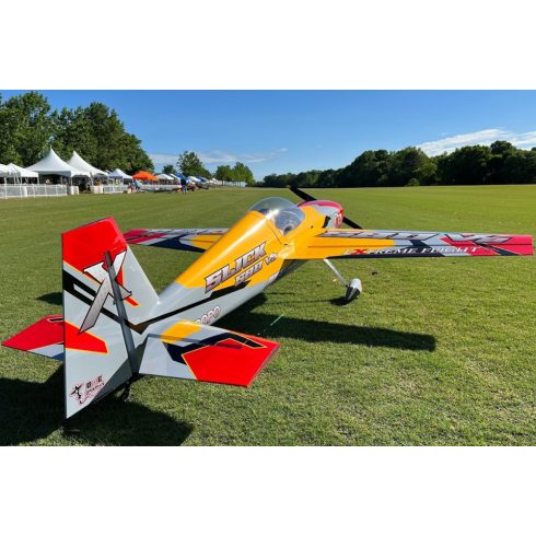 Extreme Flight Sick 580 105,5" V2, Sárga/Piros/Szürke ARF Szett.