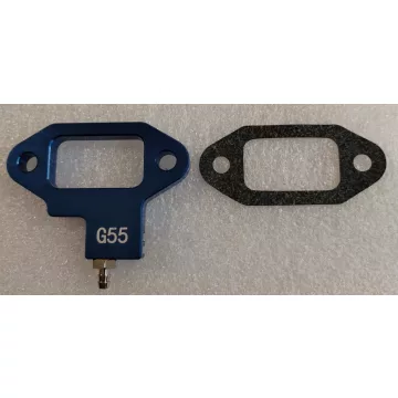 Füstbevezető adapter. (DLE55/111, EME60/120/125, DA50/100)