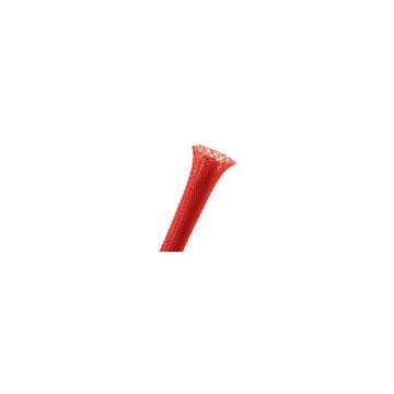   Flexo PET Standard kábelharisnya (3,7 - 11,11mm átmérőre)  piros/méter
